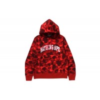 BAPE Color Camo Pullover Hoodie (SS25) Red