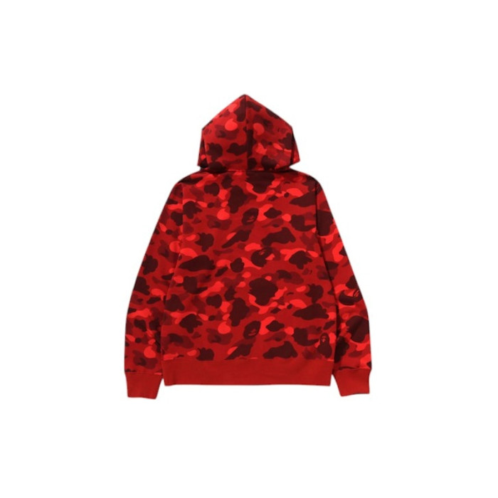 BAPE Color Camo Pullover Hoodie (SS25) Red