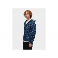 BAPE Color Camo Shark Full Zip  Hoodie Blue