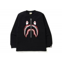 BAPE Color Camo Shark L/S Tee Black/Red