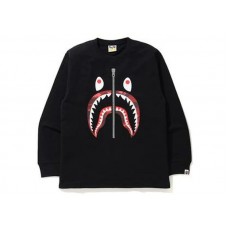 BAPE Color Camo Shark L/S Tee Black/Red