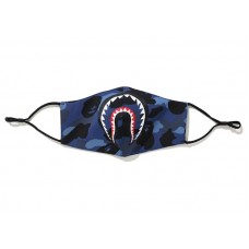 BAPE Color Camo Shark Mask (SS21) Navy