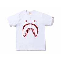 BAPE Color Camo Shark Tee (FW22) White Red