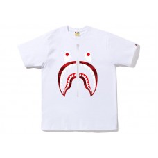 BAPE Color Camo Shark Tee (FW22) White Red
