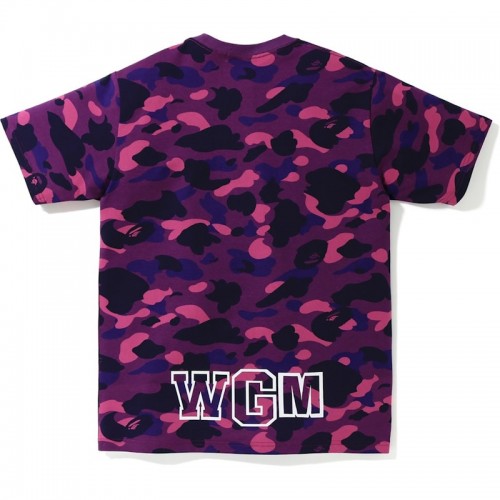 BAPE Color Camo Shark Tee Purple BAPE Color Camo Shark Tee Purple