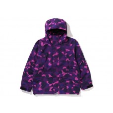 BAPE Color Camo Snowboard Jacket Jacket Purple