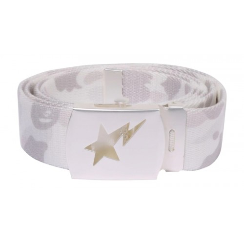 BAPE Color Camo Sta Gi Belt White