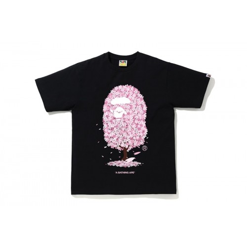 BAPE Sakura Tree Tee Black BAPE Sakura Tree Tee Black