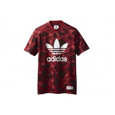 BAPE x adidas adicolor Tee Raw Red