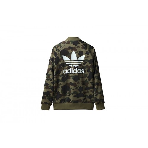 BAPE x adidas adicolor Track Top Olive Cargo BAPE x adidas adicolor Track Top Olive Cargo