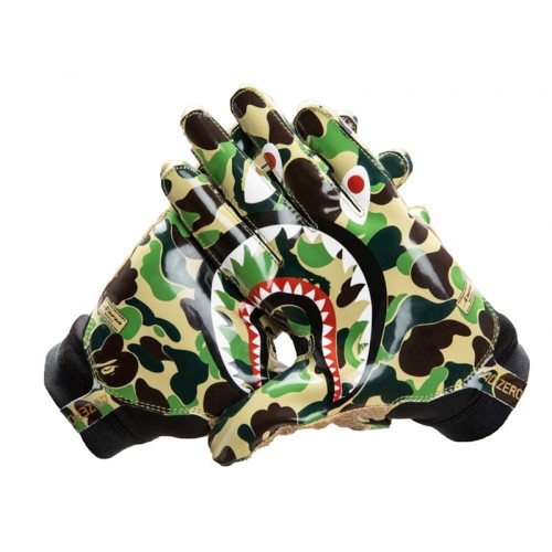 BAPE x Adidas Adizero 8.0 Gloves Green