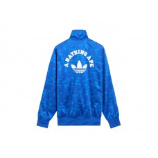 BAPE x adidas All Over Print SSTR Track Jacket Blue
