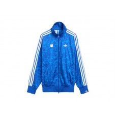 BAPE x adidas All Over Print SSTR Track Jacket Blue