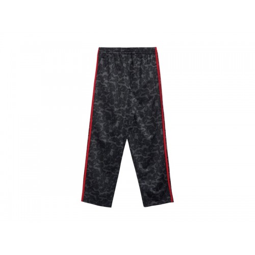 BAPE x adidas All Over Print Track Pants Black/Red BAPE x adidas All Over Print Track Pants Black/Red