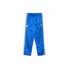 BAPE x adidas All Over Print Track Pants Blue