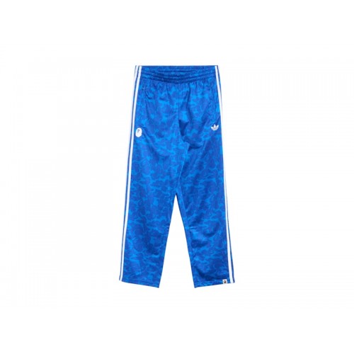 BAPE x adidas All Over Print Track Pants Blue