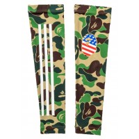 BAPE x Adidas Arm Sleeves Green