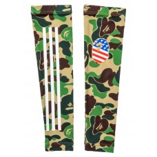 BAPE x Adidas Arm Sleeves Green