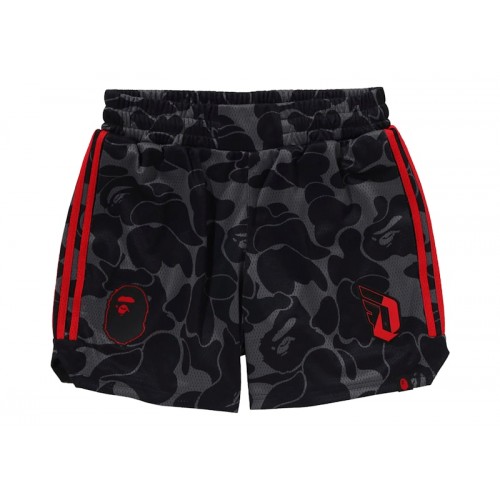 BAPE x adidas Dame Mesh Shorts (Asia Sizing) Black BAPE x adidas Dame Mesh Shorts (Asia Sizing) Black