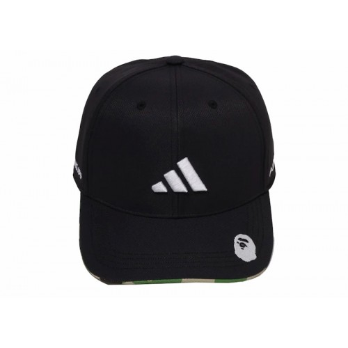 BAPE x adidas Golf Cap Black BAPE x adidas Golf Cap Black