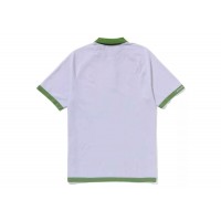 BAPE x adidas Golf Relaxed Fit Polo White
