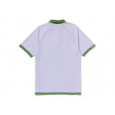 BAPE x adidas Golf Relaxed Fit Polo White