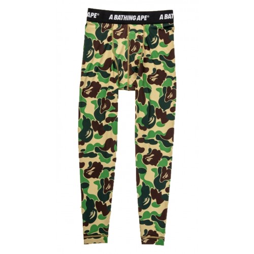 BAPE x Adidas SB Tights Green