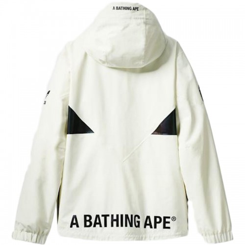 BAPE x Adidas Snow Jacket White BAPE x Adidas Snow Jacket White
