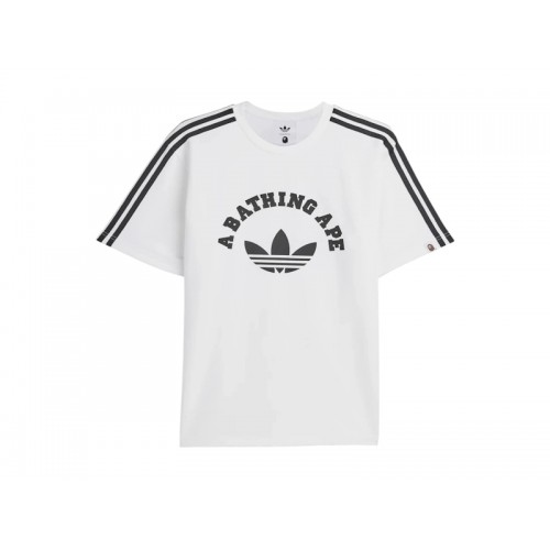 BAPE x adidas Tee White/Black