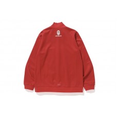 BAPE x adidas World Cup 2018 Winning Collection Zip Up Track Jacket Red