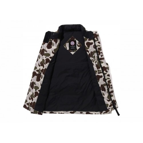 BAPE x Canada Goose Freestyle Vest Grey