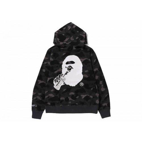 BAPE x Coca-Cola Color Camo Ape Head Pullover Hoodie Black BAPE x Coca-Cola Color Camo Ape Head Pullover Hoodie Black