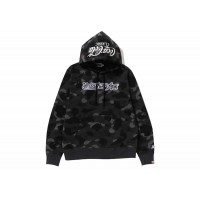 BAPE x Coca-Cola Color Camo Ape Head Pullover Hoodie Black