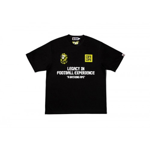 BAPE x CR7Life Ronaldo 7 T-shirt Black