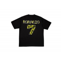 BAPE x CR7Life Ronaldo 7 T-shirt Black