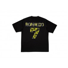 BAPE x CR7Life Ronaldo 7 T-shirt Black