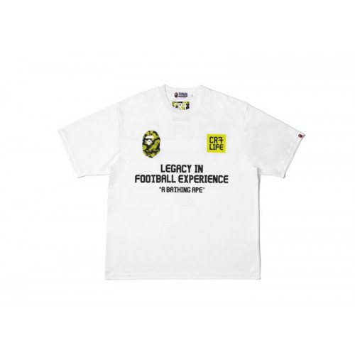 BAPE x CR7Life Ronaldo 7 T-shirt White