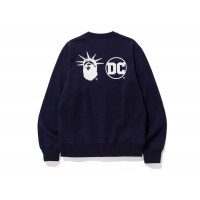 BAPE x DC Superman Crewneck Navy