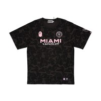 BAPE x Inter Miami CF Camo Tee Black