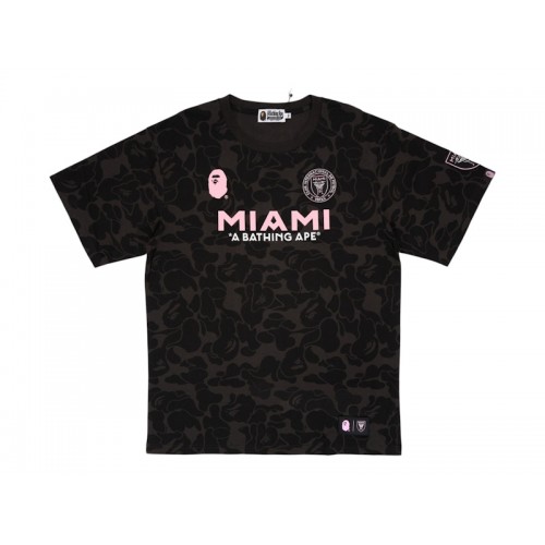 BAPE x Inter Miami CF Camo Tee Black