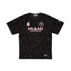 BAPE x Inter Miami CF Camo Tee Black