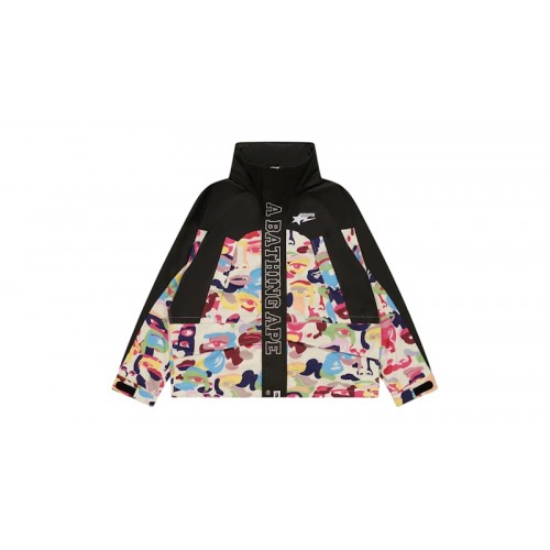 BAPE x KidSuper Camo Snowboard Jacket Multicolor