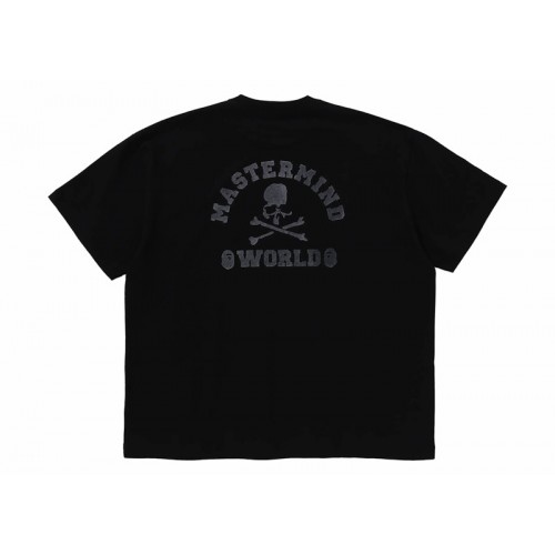 BAPE x Mastermind College Relaxed Fit Tee Black