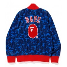 BAPE x Mitchell & Ness Angels Jacket Blue