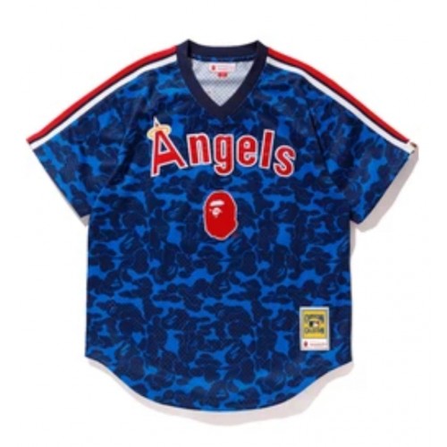 BAPE x Mitchell & Ness Angels Jersey Navy BAPE x Mitchell & Ness Angels Jersey Navy