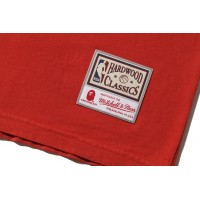 BAPE x Mitchell & Ness Bulls Tee Red