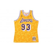 BAPE x Mitchell & Ness Los Angeles Lakers Jersey Yellow