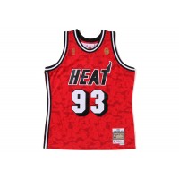 BAPE x Mitchell & Ness Miami Heat Jersey Red