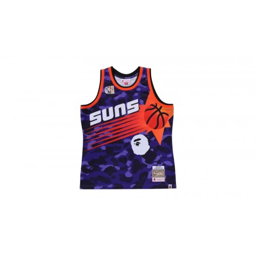 BAPE x Mitchell & Ness NBA Phoenix Suns Swingman Jersey Purple