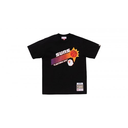 BAPE x Mitchell & Ness NBA Phoenix Suns Tee Black